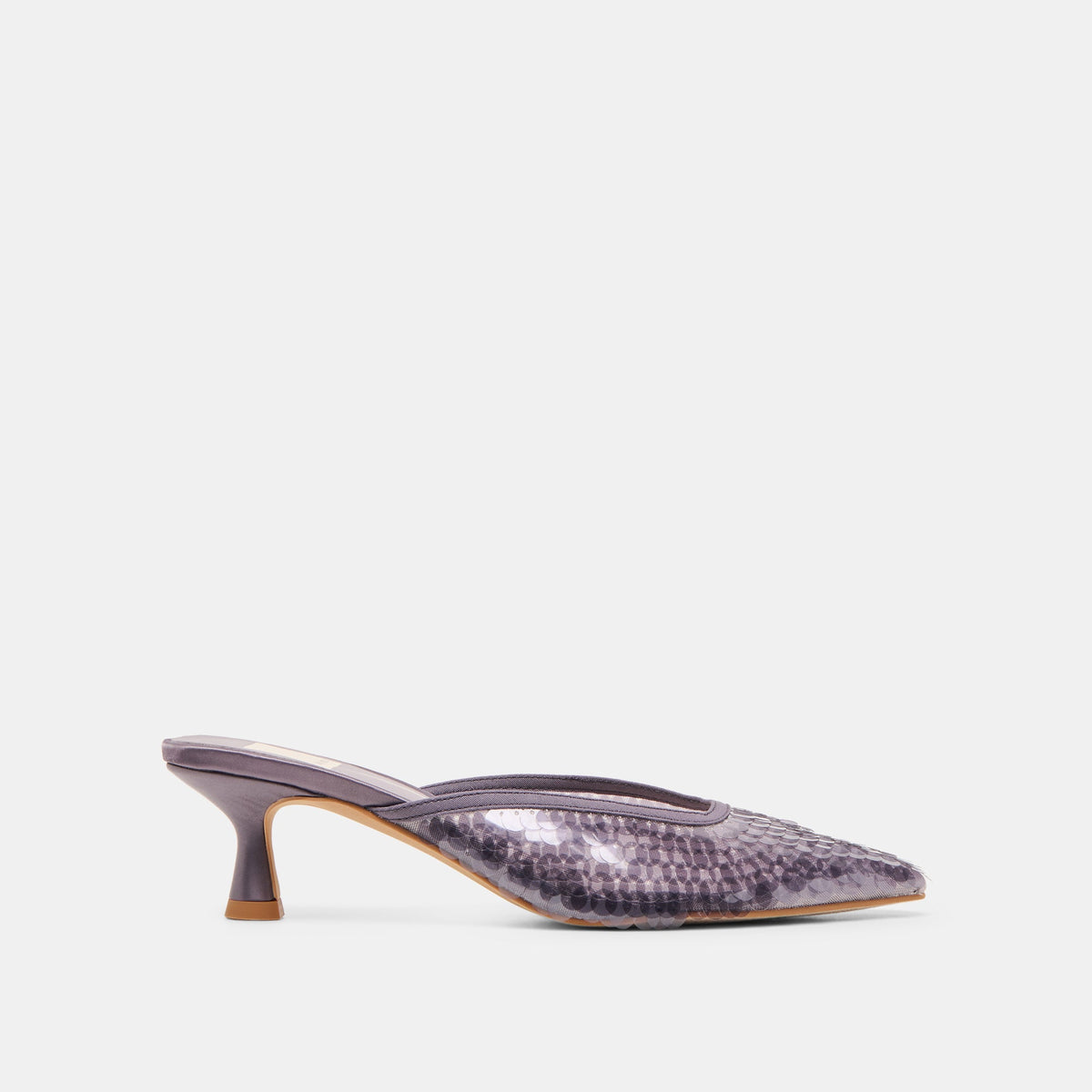 Cleo Smoke Sequin Heels / Dolce Vita