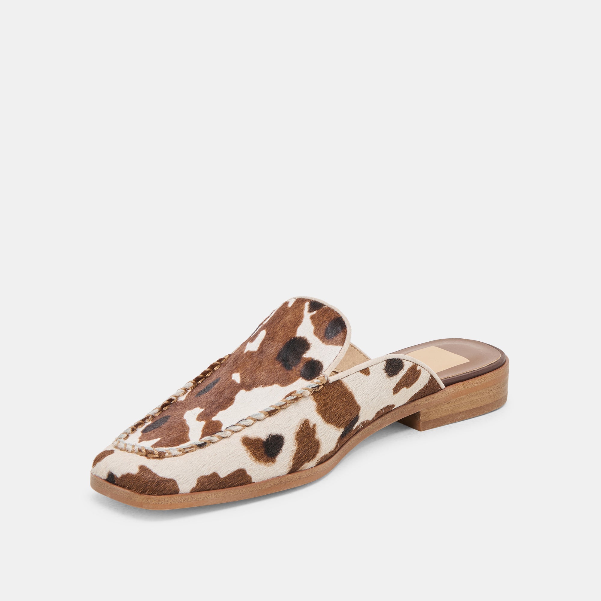 Bradly Cocoa Taurus Calf Hair Flats / Dolce Vita