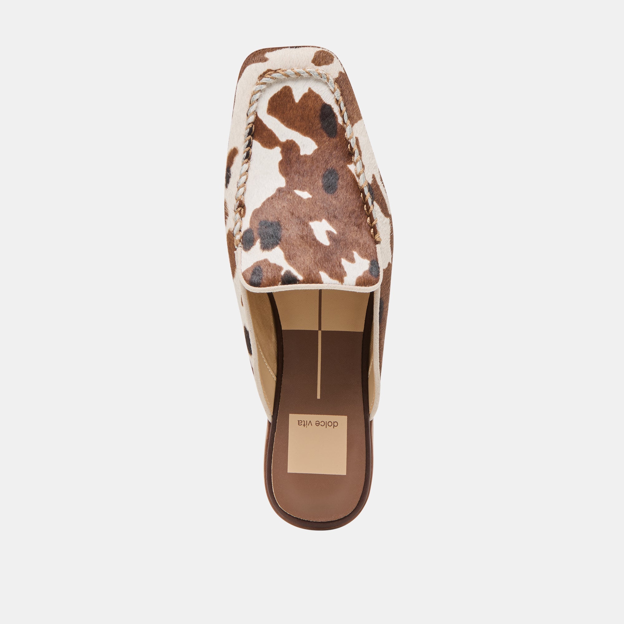 Bradly Cocoa Taurus Calf Hair Flats / Dolce Vita