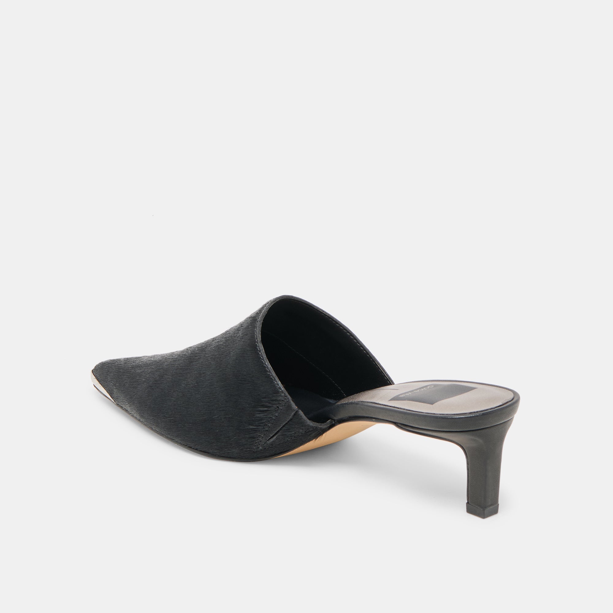 Lexy Nero Calf Hair Heels / Dolce Vita