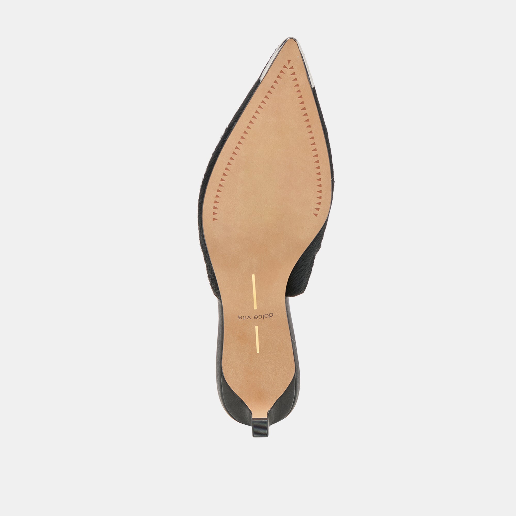 Lexy Nero Calf Hair Heels / Dolce Vita