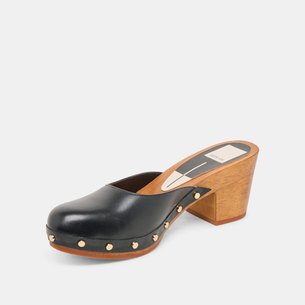 CAMYN HEELS BLACK LEATHER
 – Dolce Vita / Dolce Vita