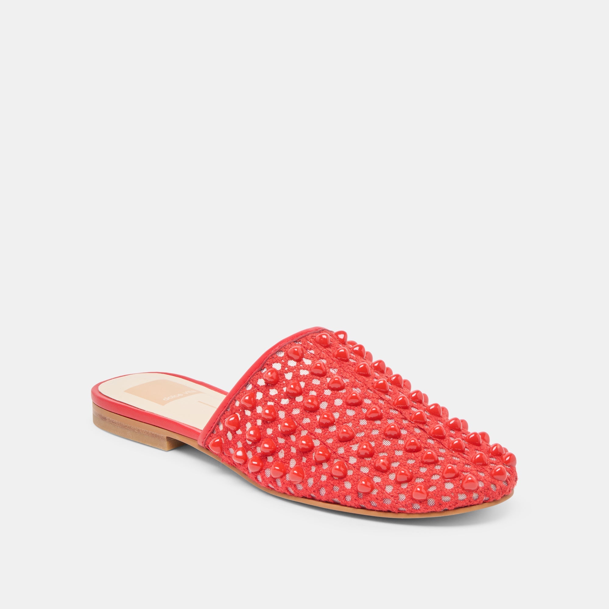 Rova Bead Chili Beaded Mesh Flats / Dolce Vita