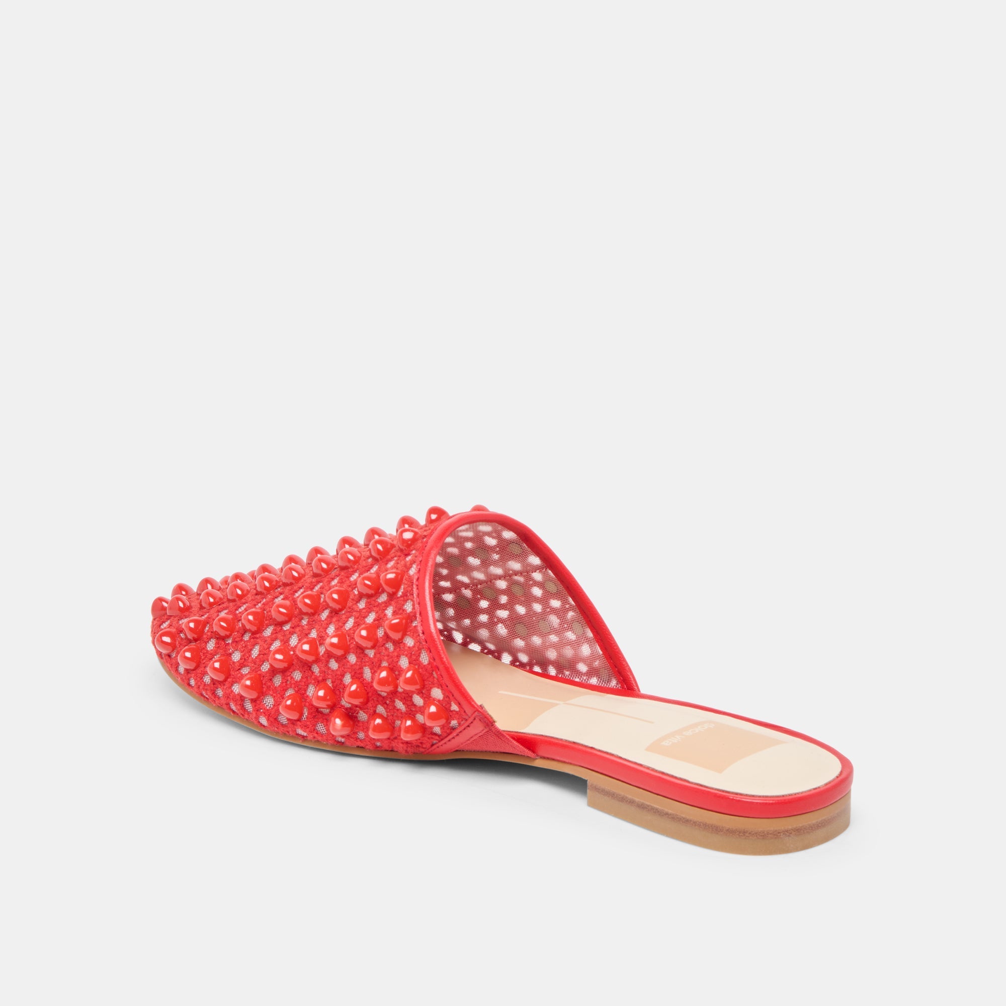 Rova Bead Chili Beaded Mesh Flats / Dolce Vita