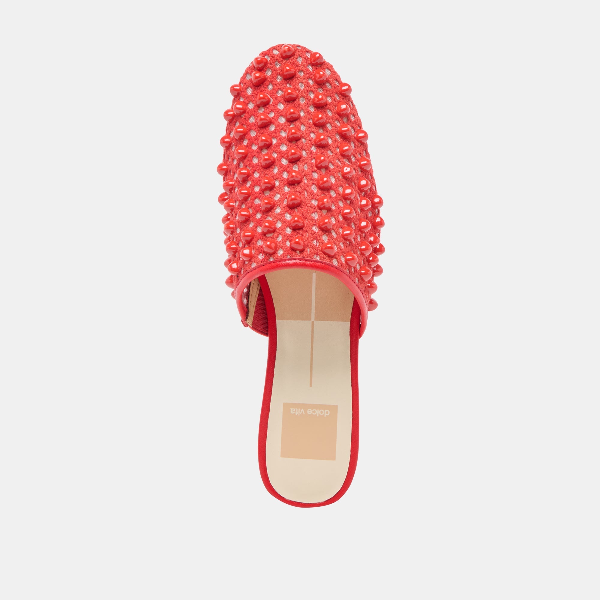 Rova Bead Chili Beaded Mesh Flats / Dolce Vita