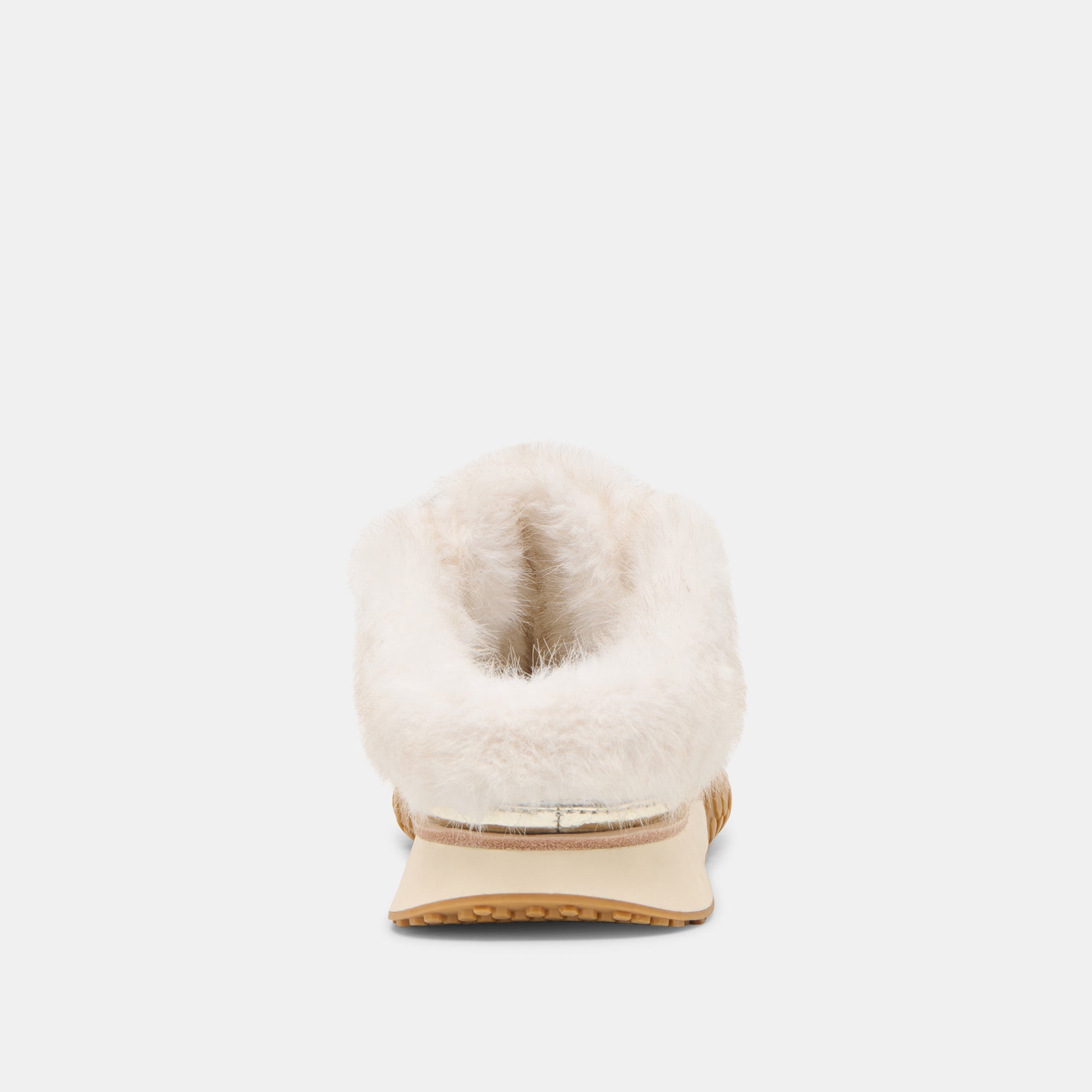 Izzey Plush Platinum Leather Sneakers / Dolce Vita