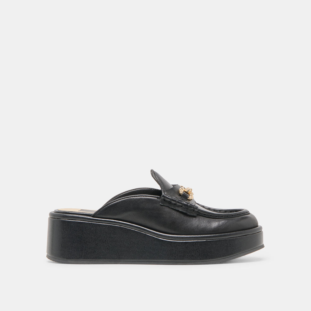 Dorrel Maroon Leather Loafers / Dolce Vita