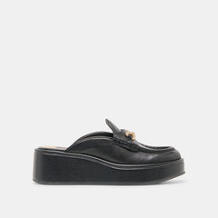 Dorrel Maroon Leather Loafers / Dolce Vita