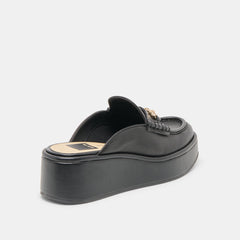 Dorrel Maroon Leather Loafers / Dolce Vita