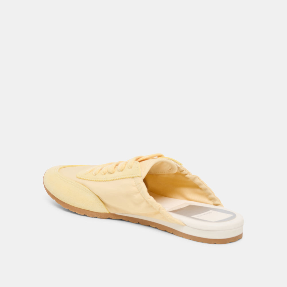 Daris Lt Yellow Nylon Sneakers / Dolce Vita