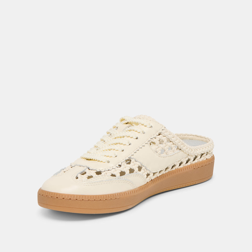Notice Slide Woven Off White Woven Stella Sneakers / Dolce Vita