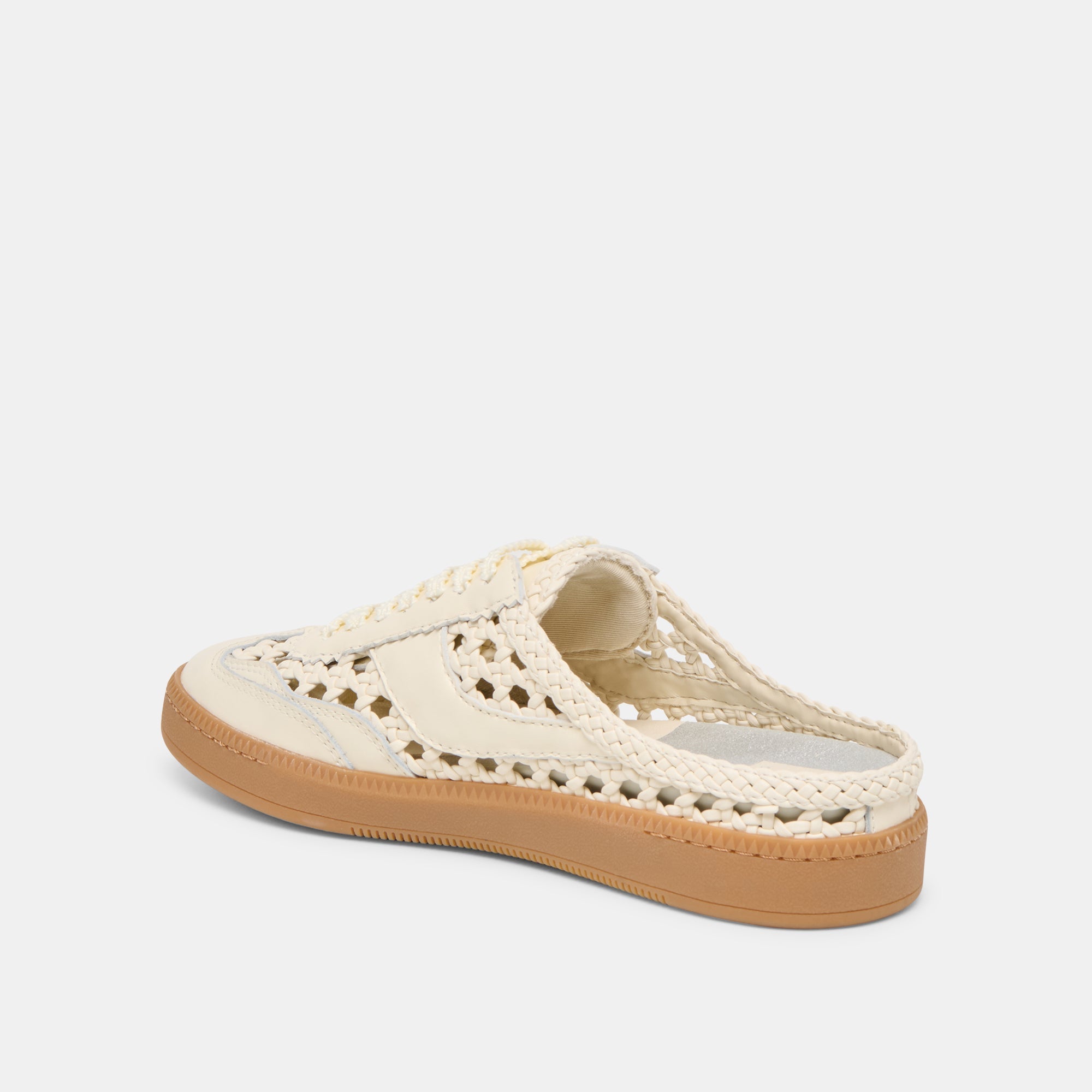 Notice Slide Woven Off White Woven Stella Sneakers / Dolce Vita