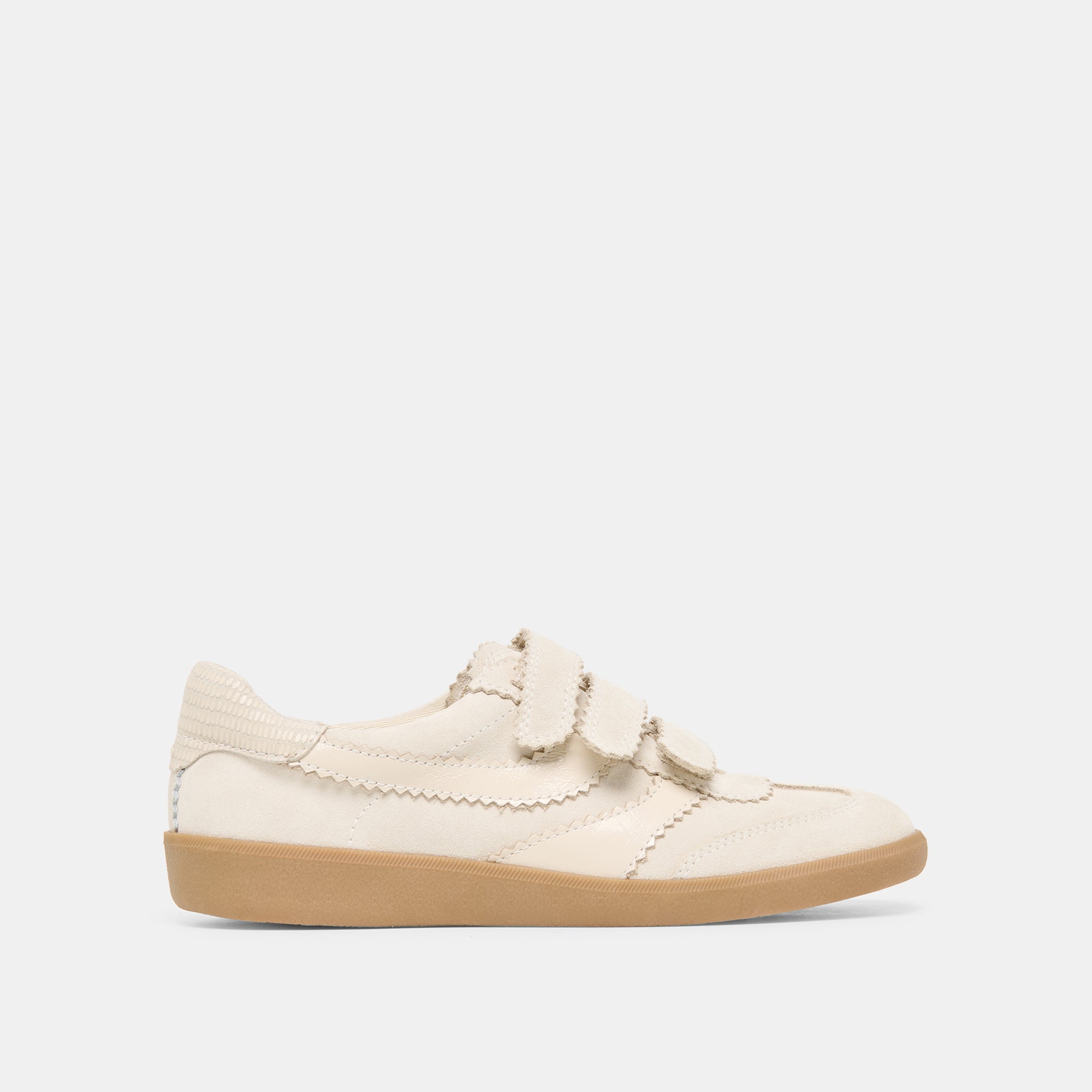 Merit Velcro Ivory Leather Sneakers / Dolce Vita