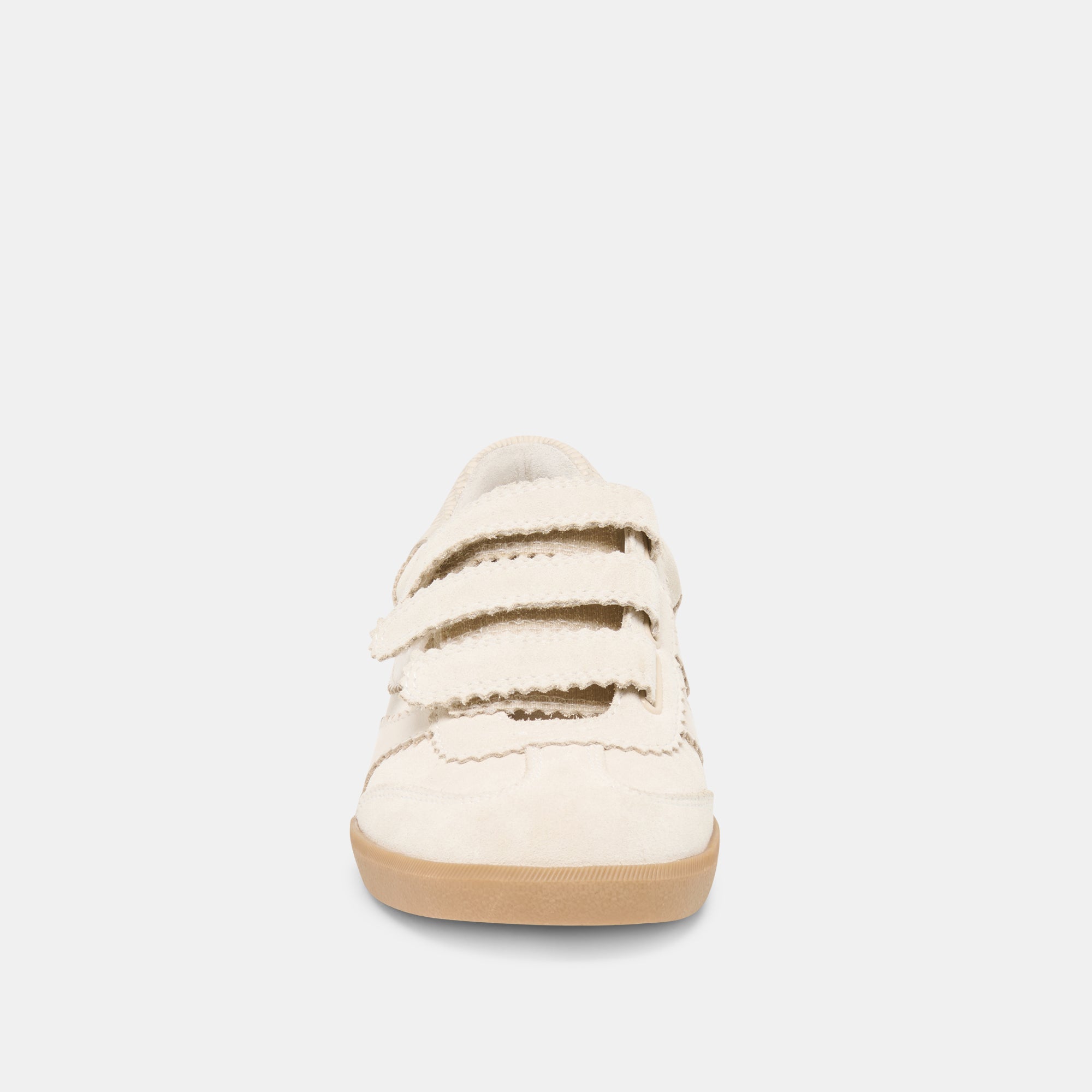 Merit Velcro Ivory Leather Sneakers / Dolce Vita