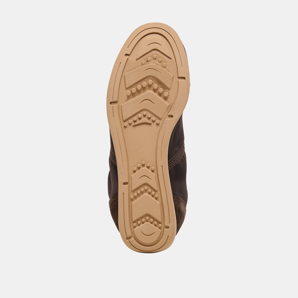 Dakoda Dk Brown Satin Sneakers / Dolce Vita