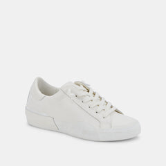 Zina 306 Sneakers White Recycled Leather | White Leather Sneakers
 – Dolce Vita / Dolce Vita
