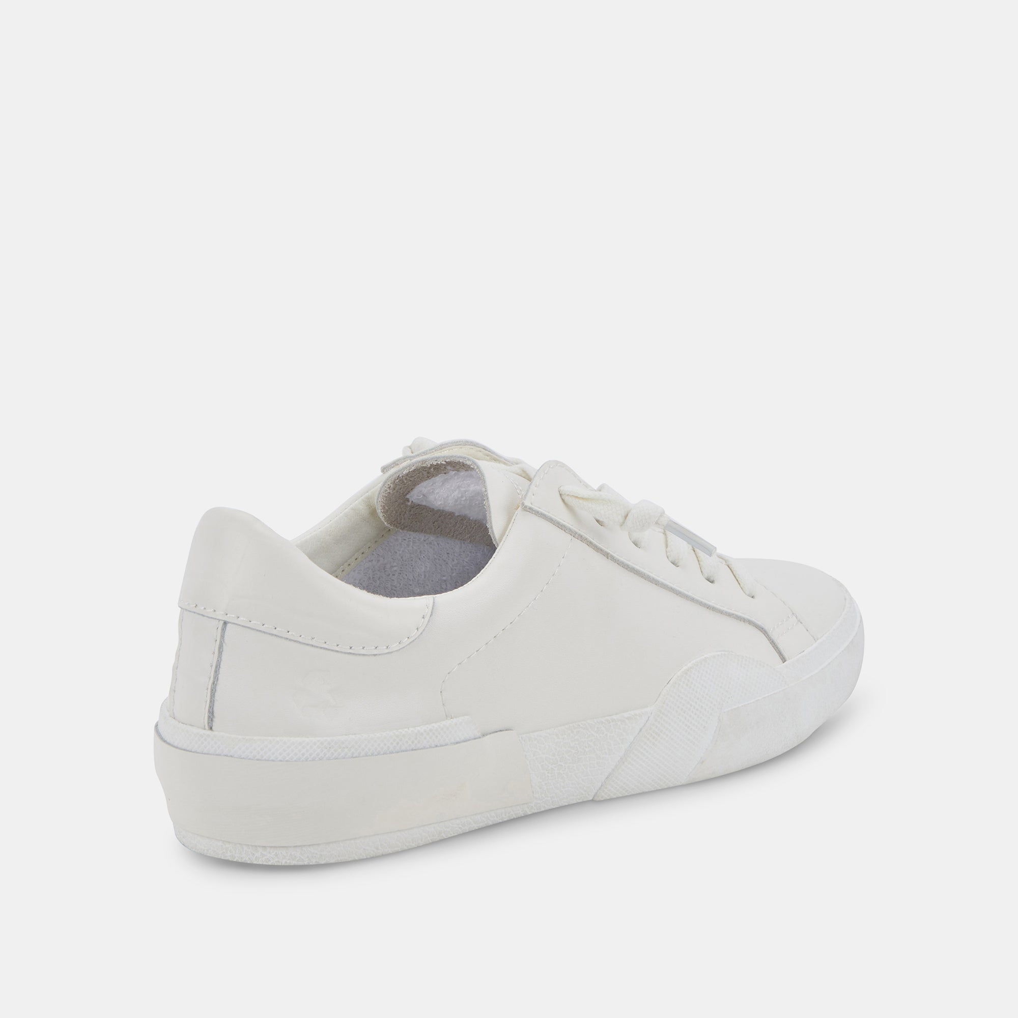Zina 306 Sneakers White Recycled Leather | White Leather Sneakers
 – Dolce Vita / Dolce Vita