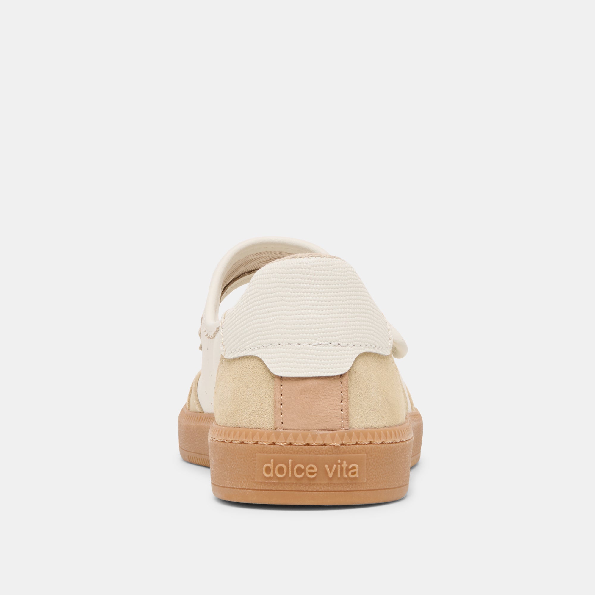 Nanet Ivory Multi Leather Sneakers / Dolce Vita