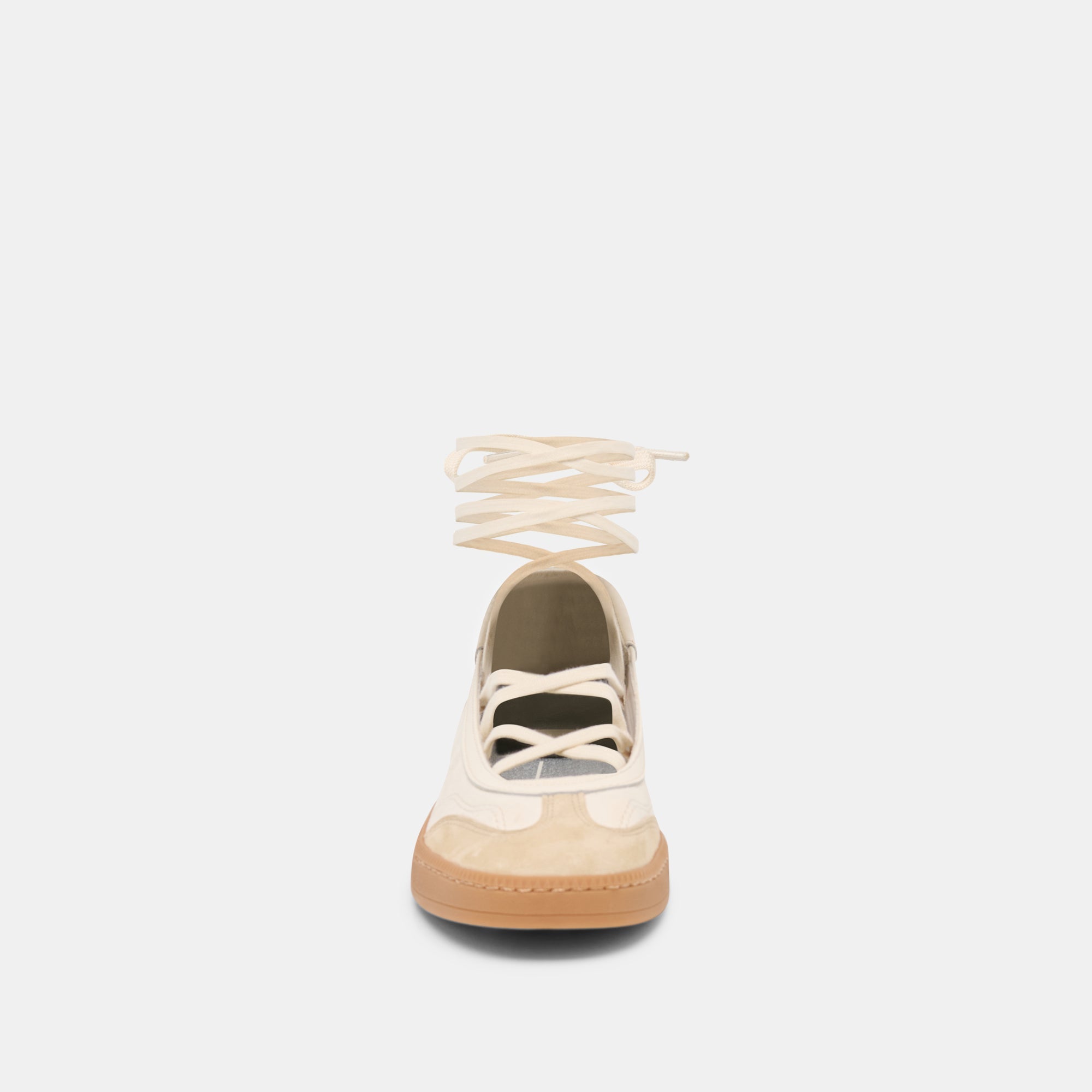 Nyomie Ivory Multi Leather Sneakers / Dolce Vita