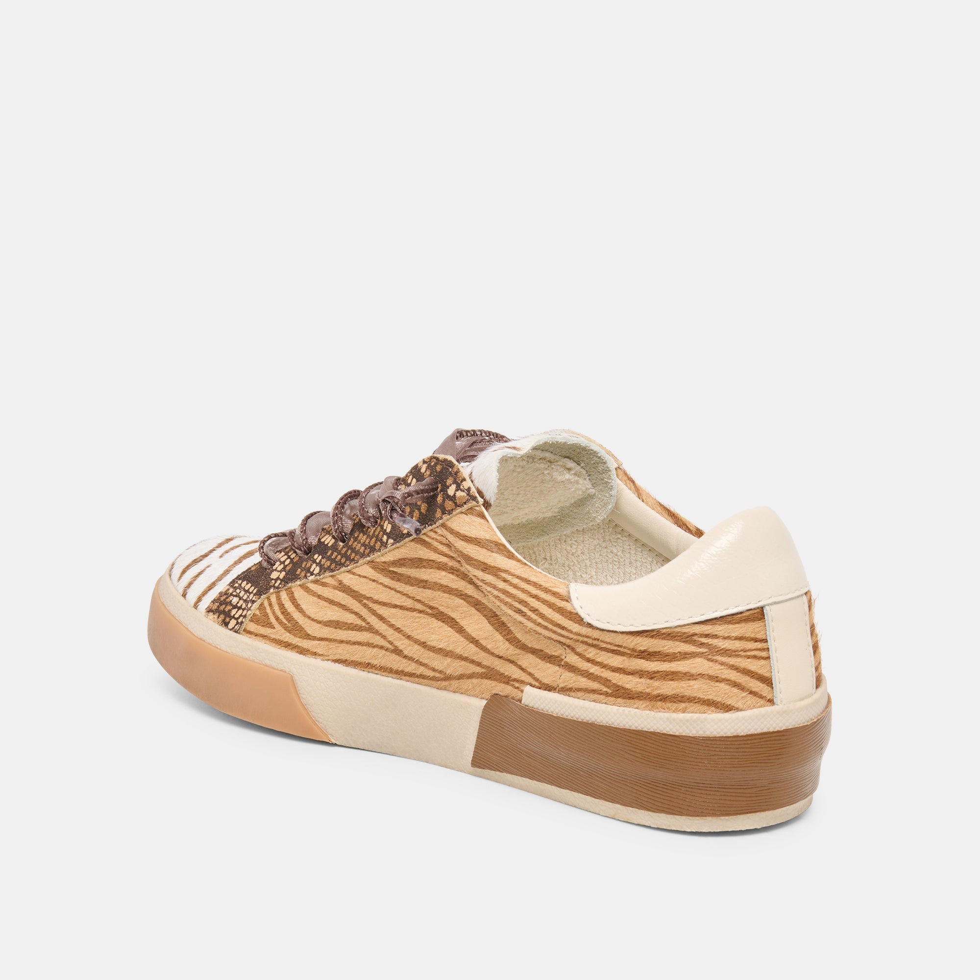 Zina Zebra Multi Calf Hair Sneakers / Dolce Vita