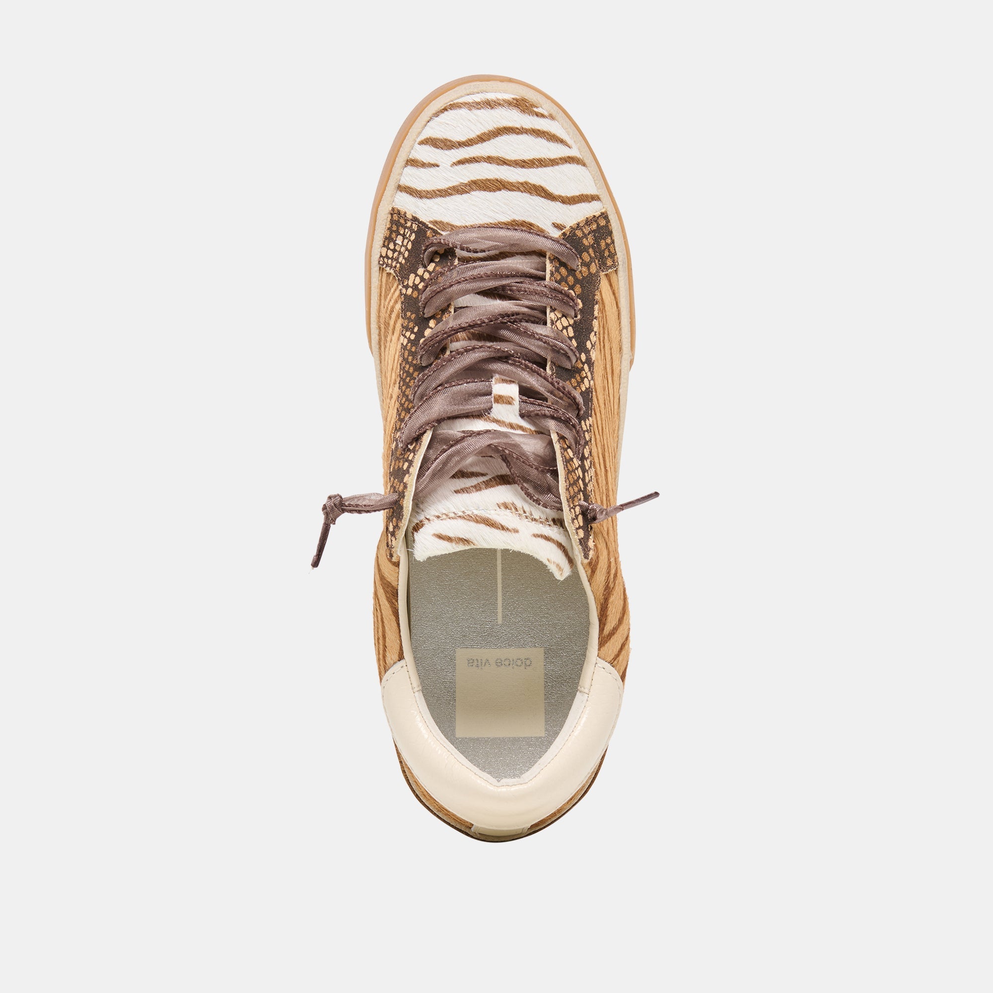 Zina Zebra Multi Calf Hair Sneakers / Dolce Vita