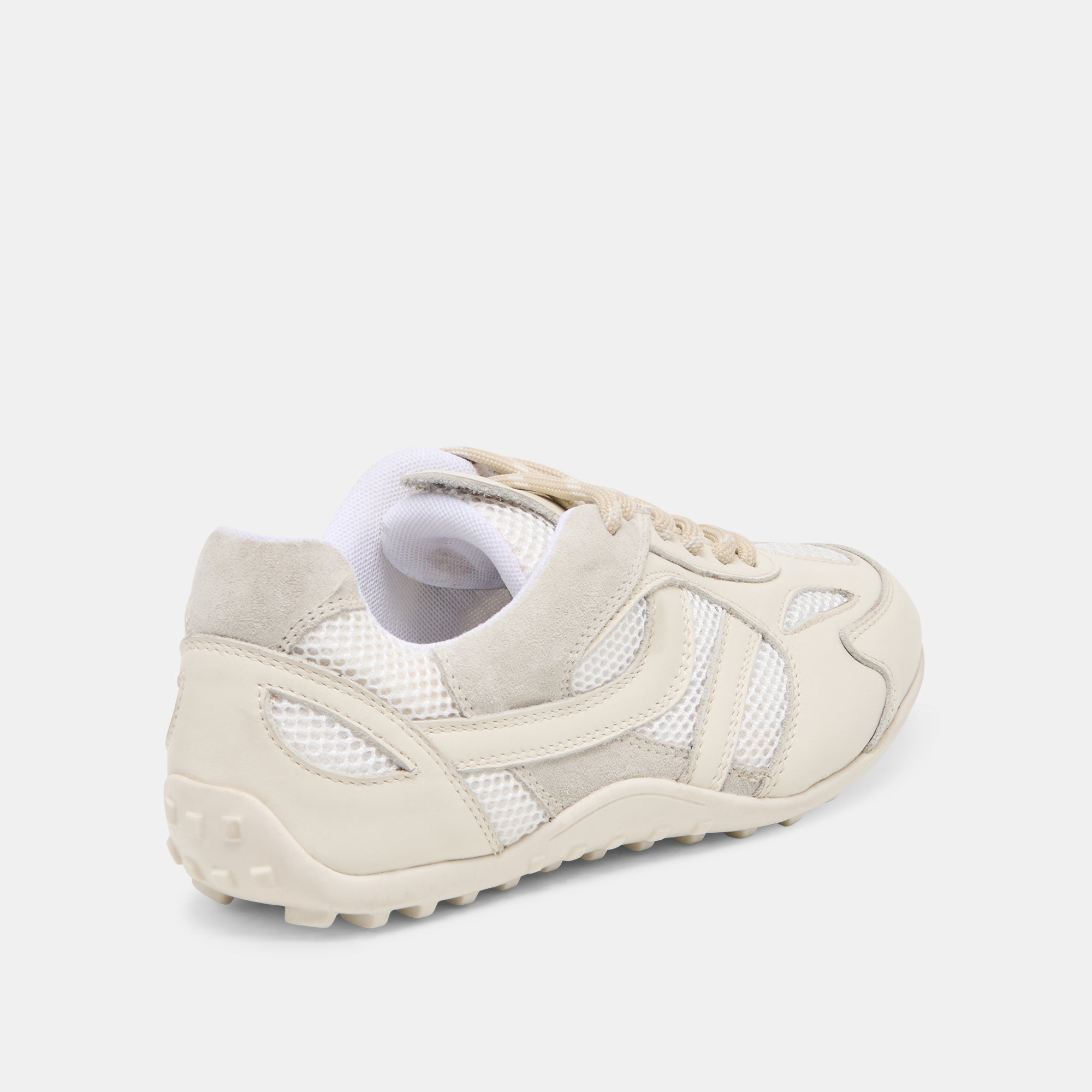 Myles White Multi Leather Sneakers / Dolce Vita