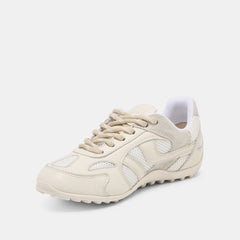 Myles White Multi Leather Sneakers / Dolce Vita