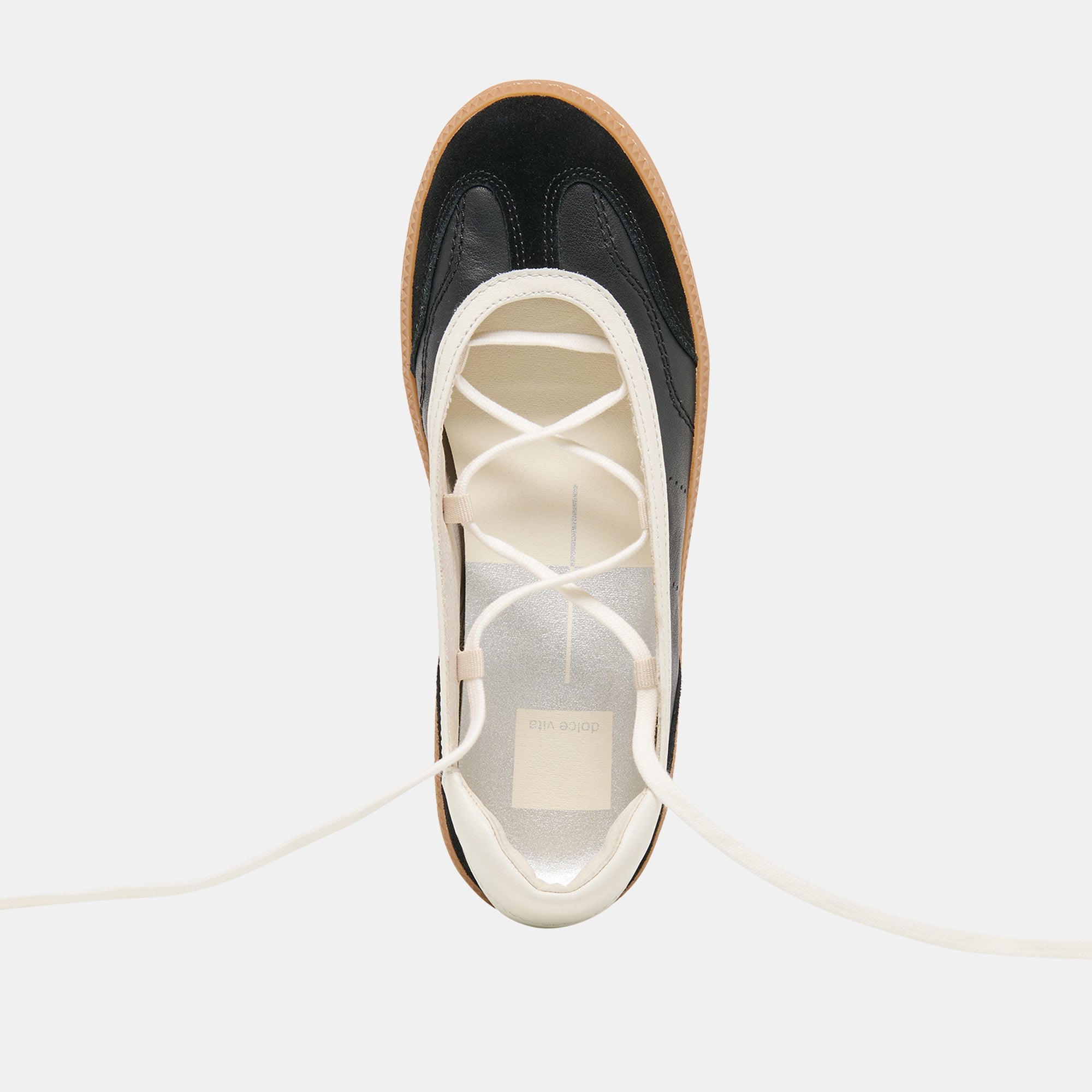 Nyomie Black Leather Sneakers / Dolce Vita