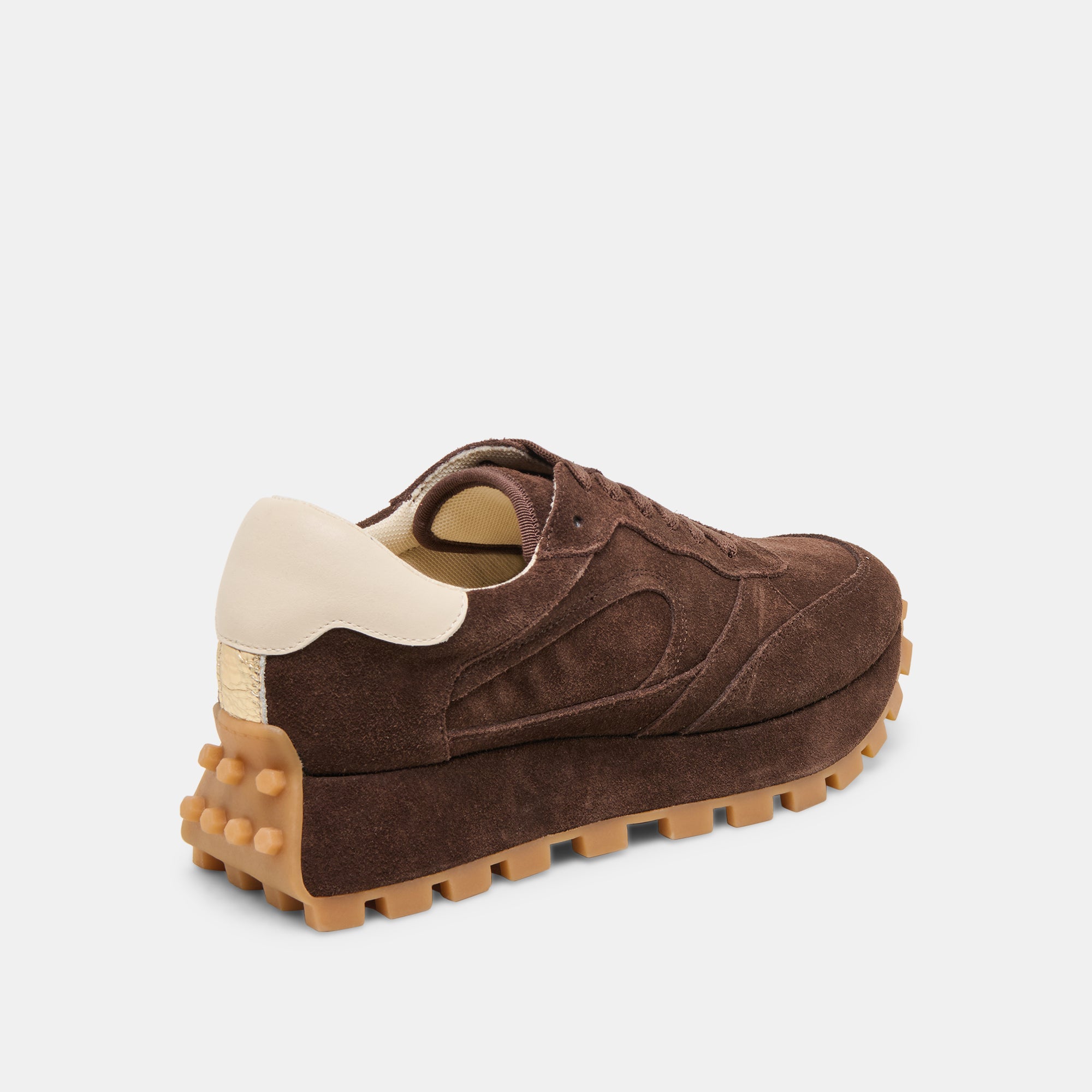 Tricia Dk Brown Suede Sneakers / Dolce Vita