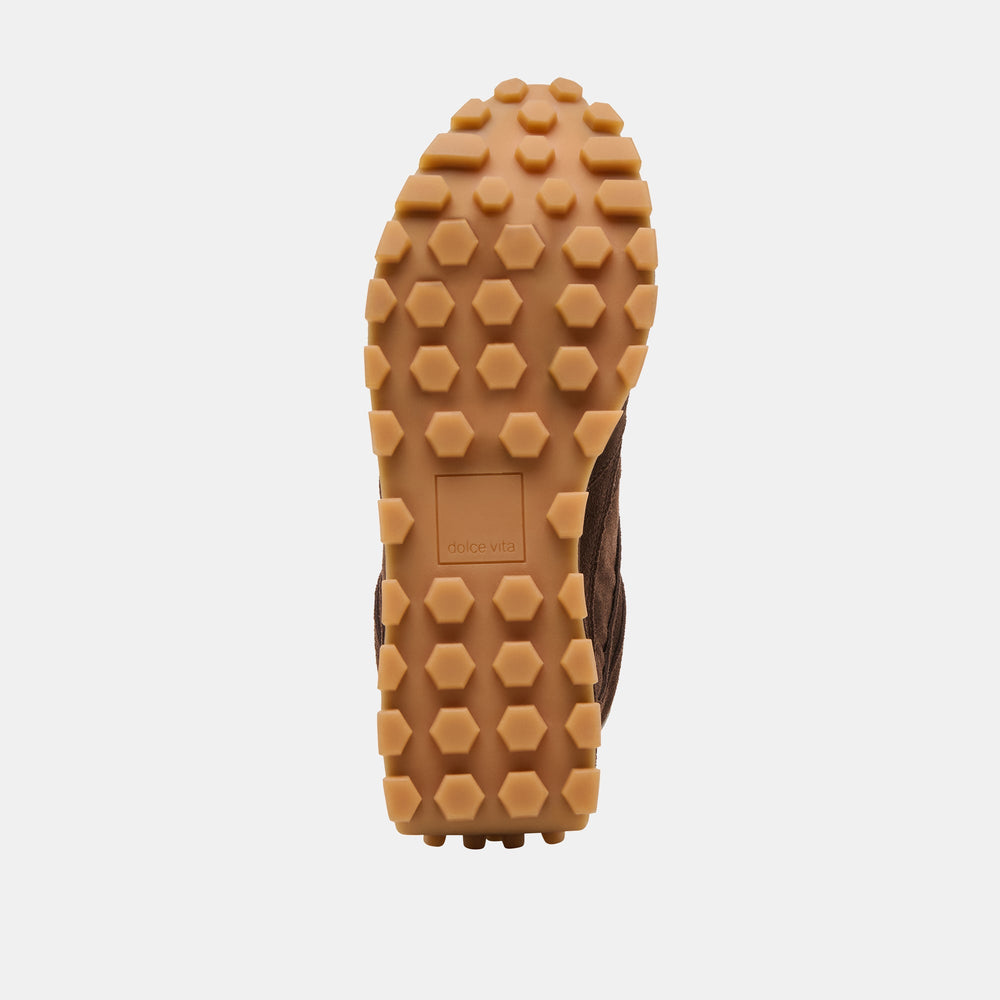 Tricia Dk Brown Suede Sneakers / Dolce Vita