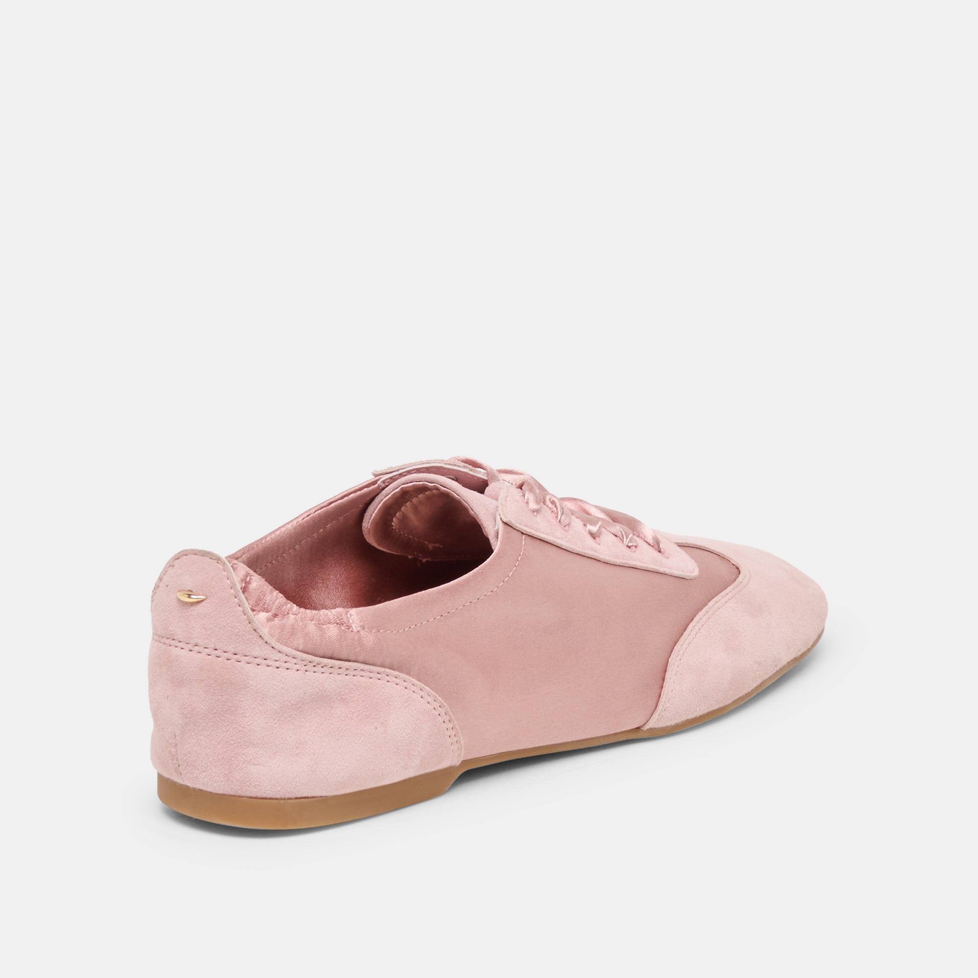Itzy Pink Satin Sneakers / Dolce Vita