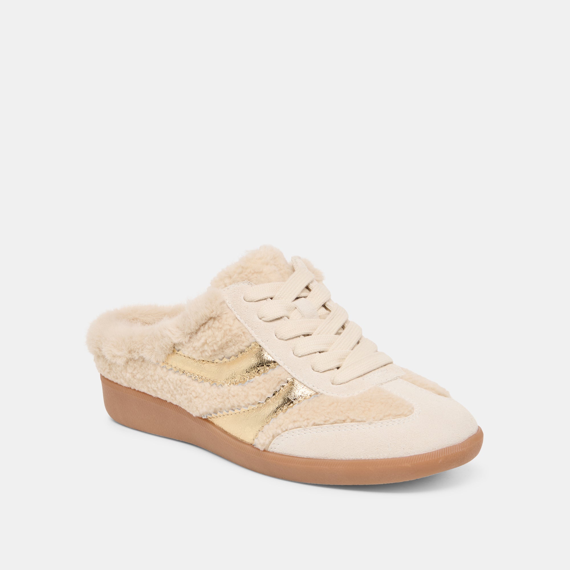 Merit Slide Plush Natural Multi Plush Sneakers / Dolce Vita