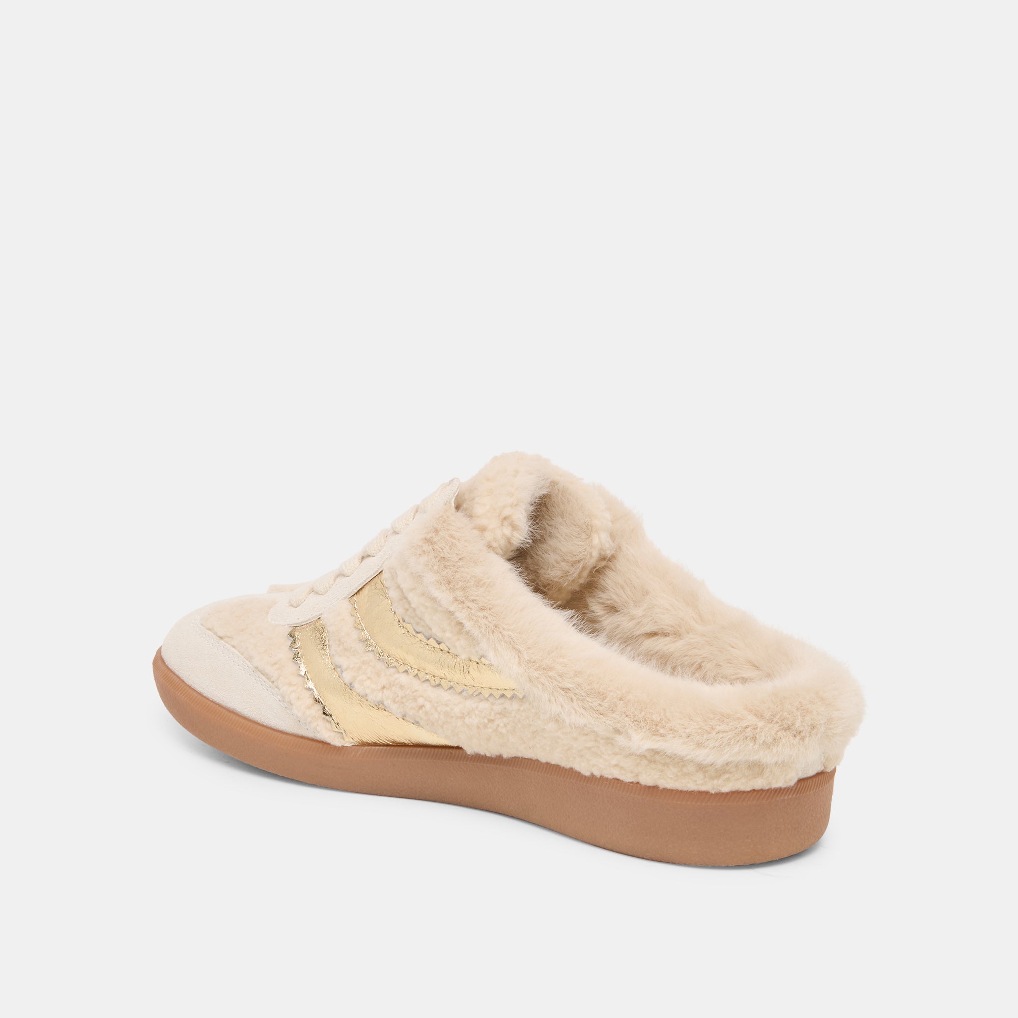 Merit Slide Plush Natural Multi Plush Sneakers / Dolce Vita