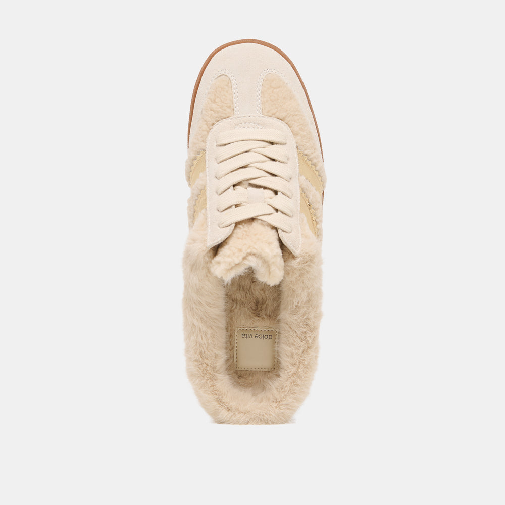 Merit Slide Plush Natural Multi Plush Sneakers / Dolce Vita