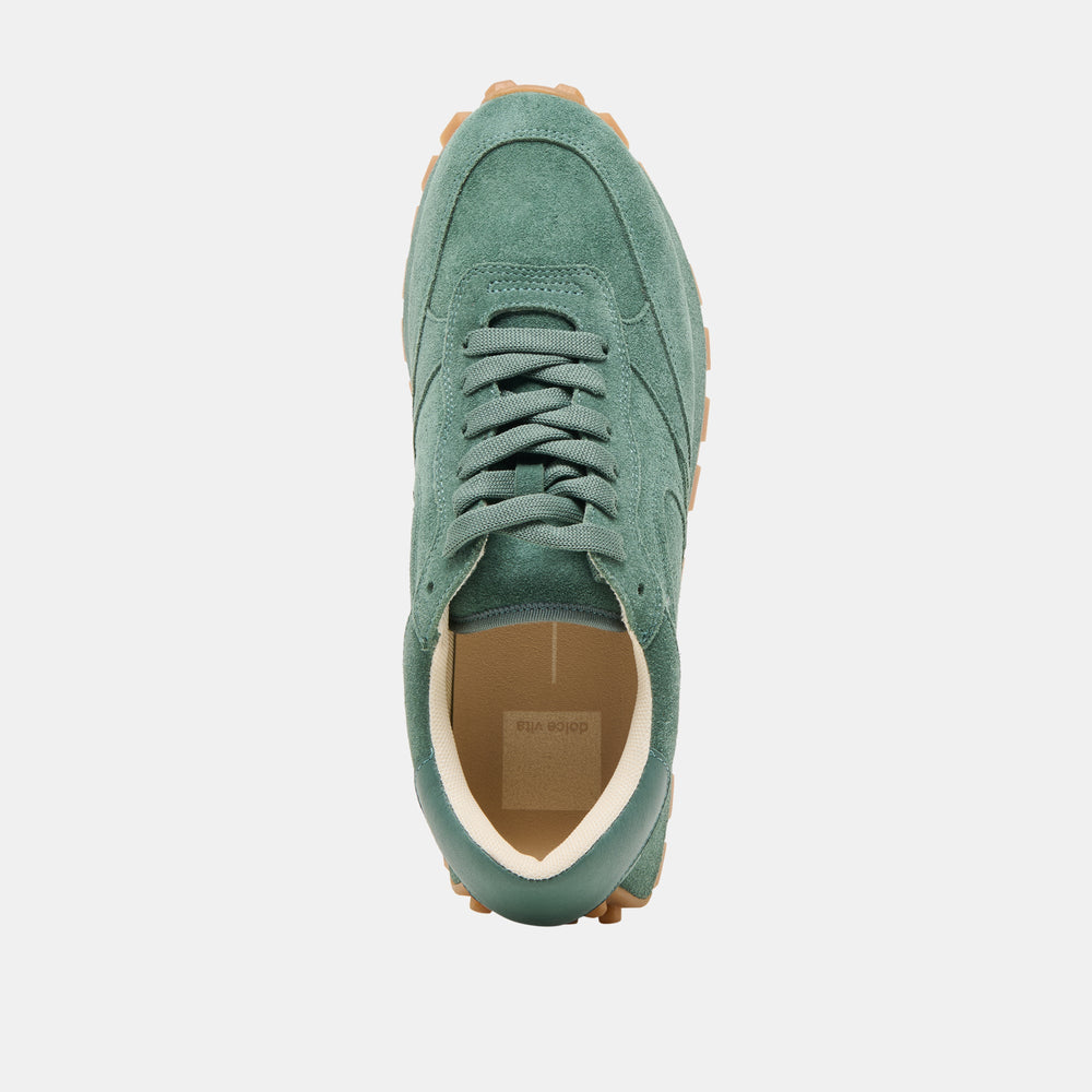 Tricia Dk Green Suede Sneakers / Dolce Vita