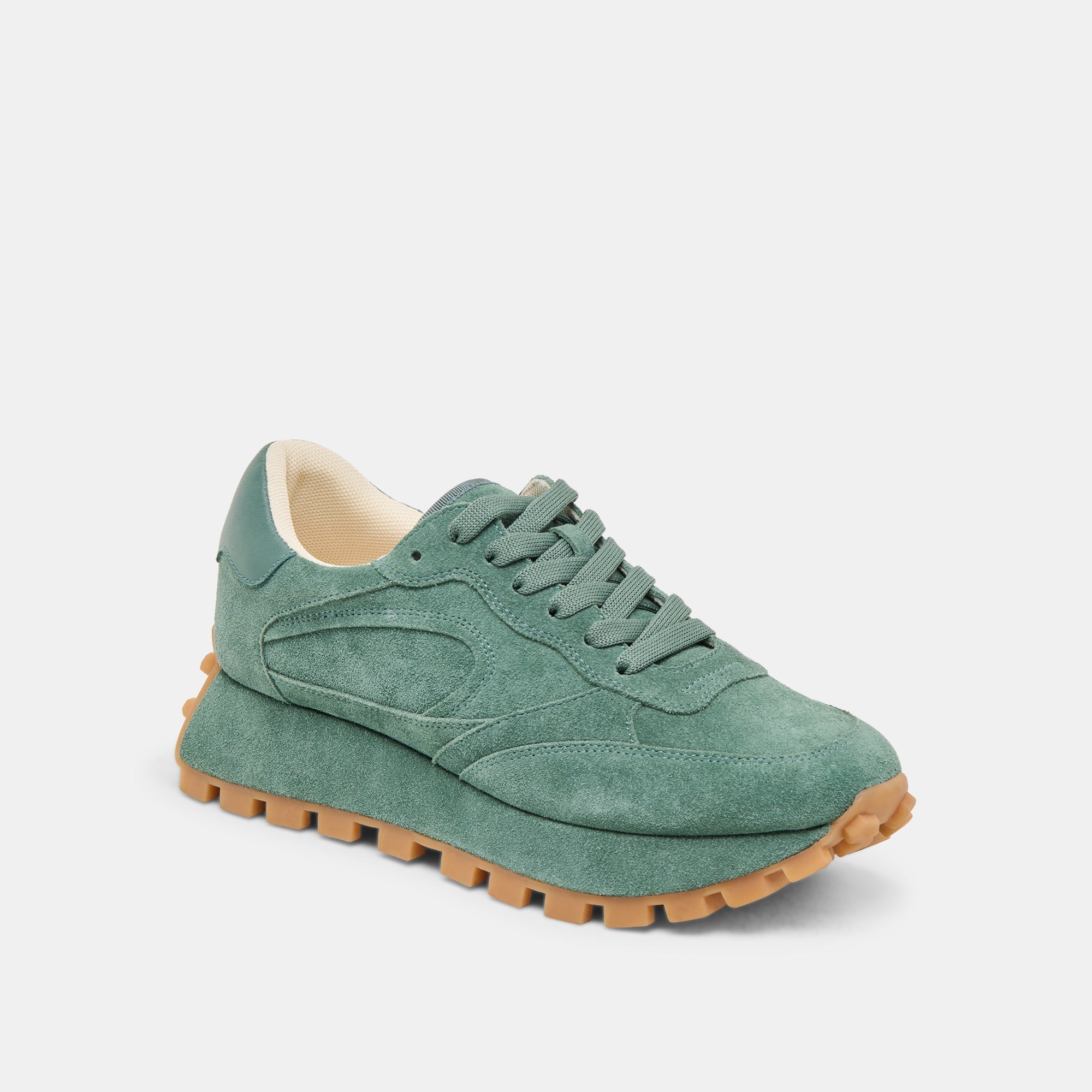 Tricia Dk Green Suede Sneakers / Dolce Vita
