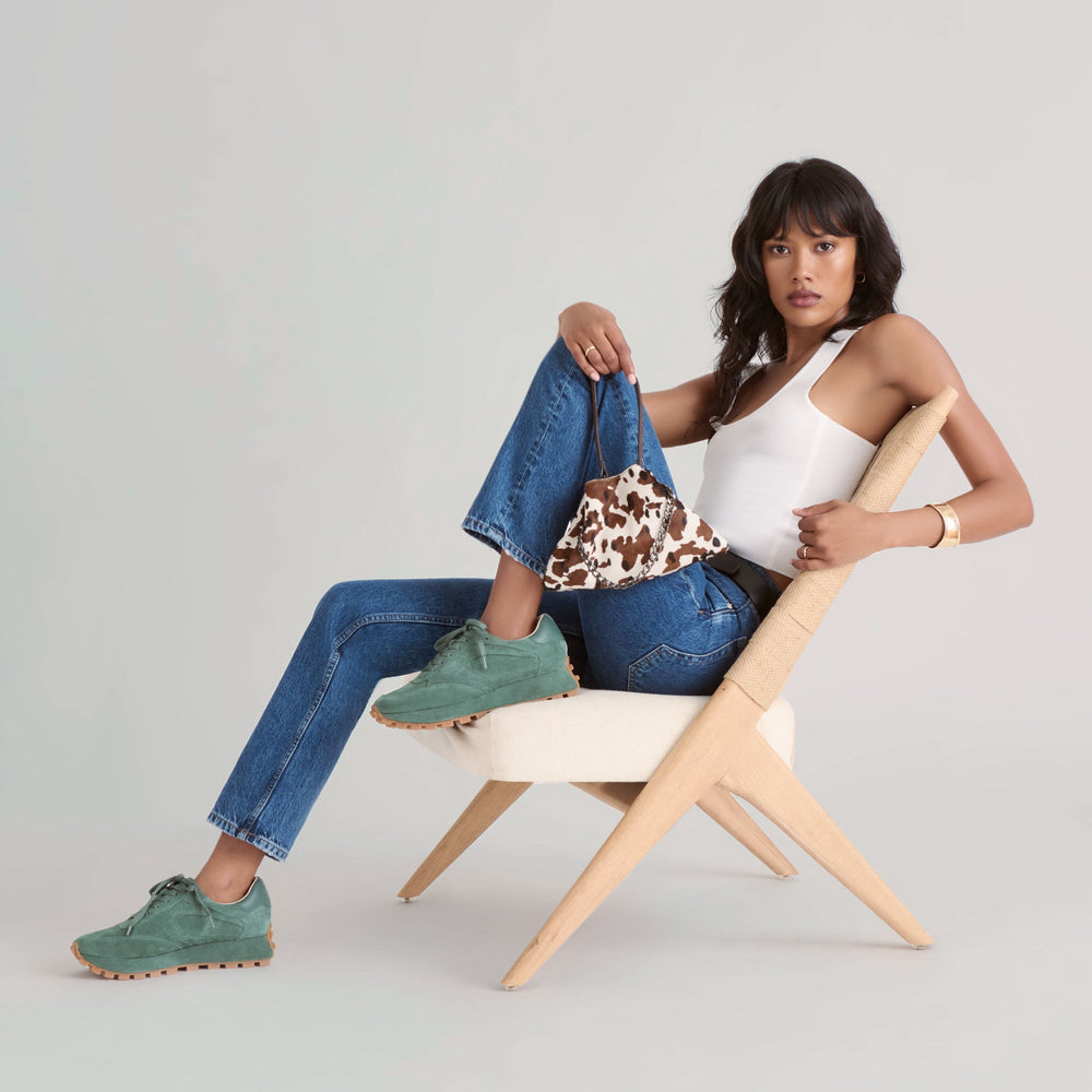 Tricia Dk Green Suede Sneakers / Dolce Vita