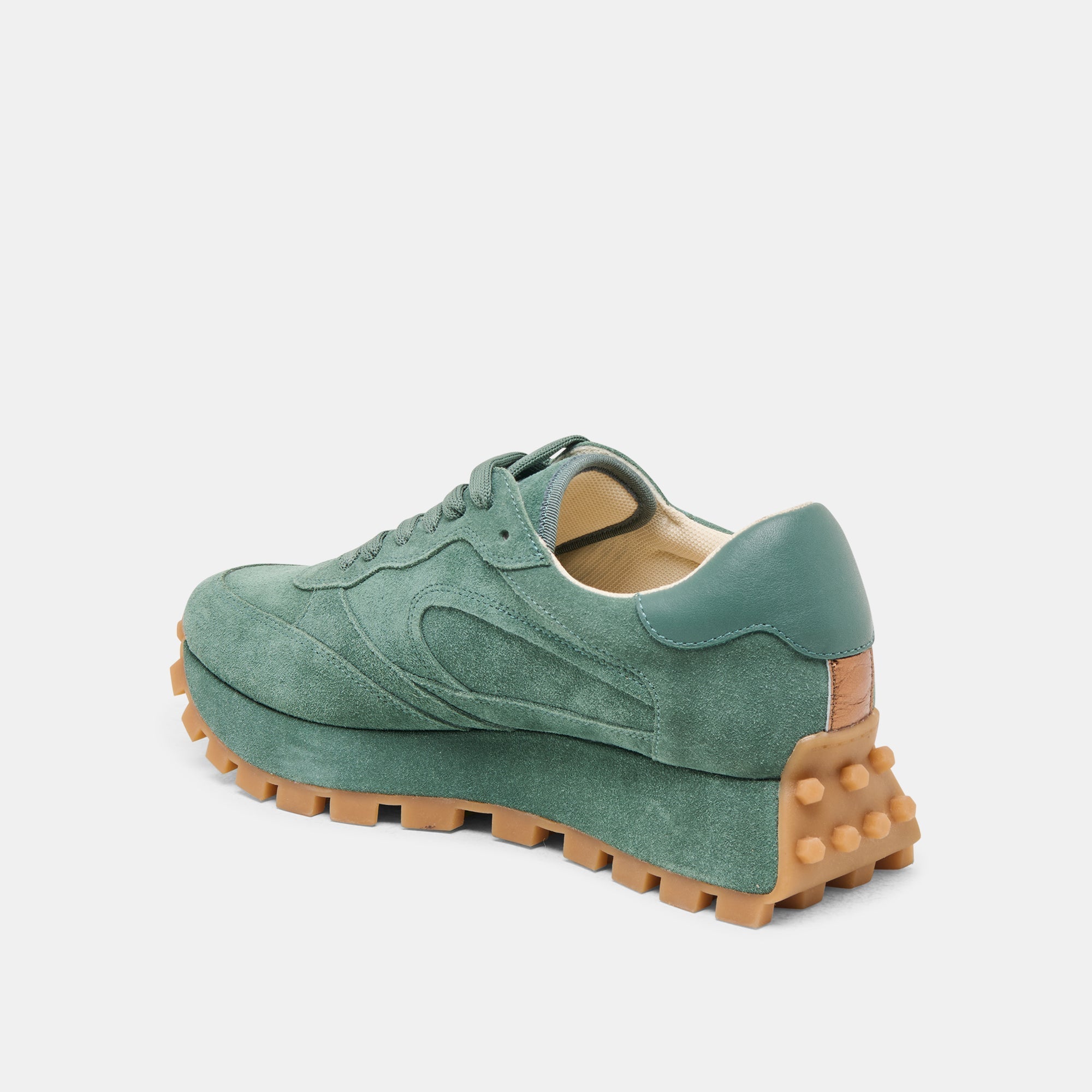 Tricia Dk Green Suede Sneakers / Dolce Vita