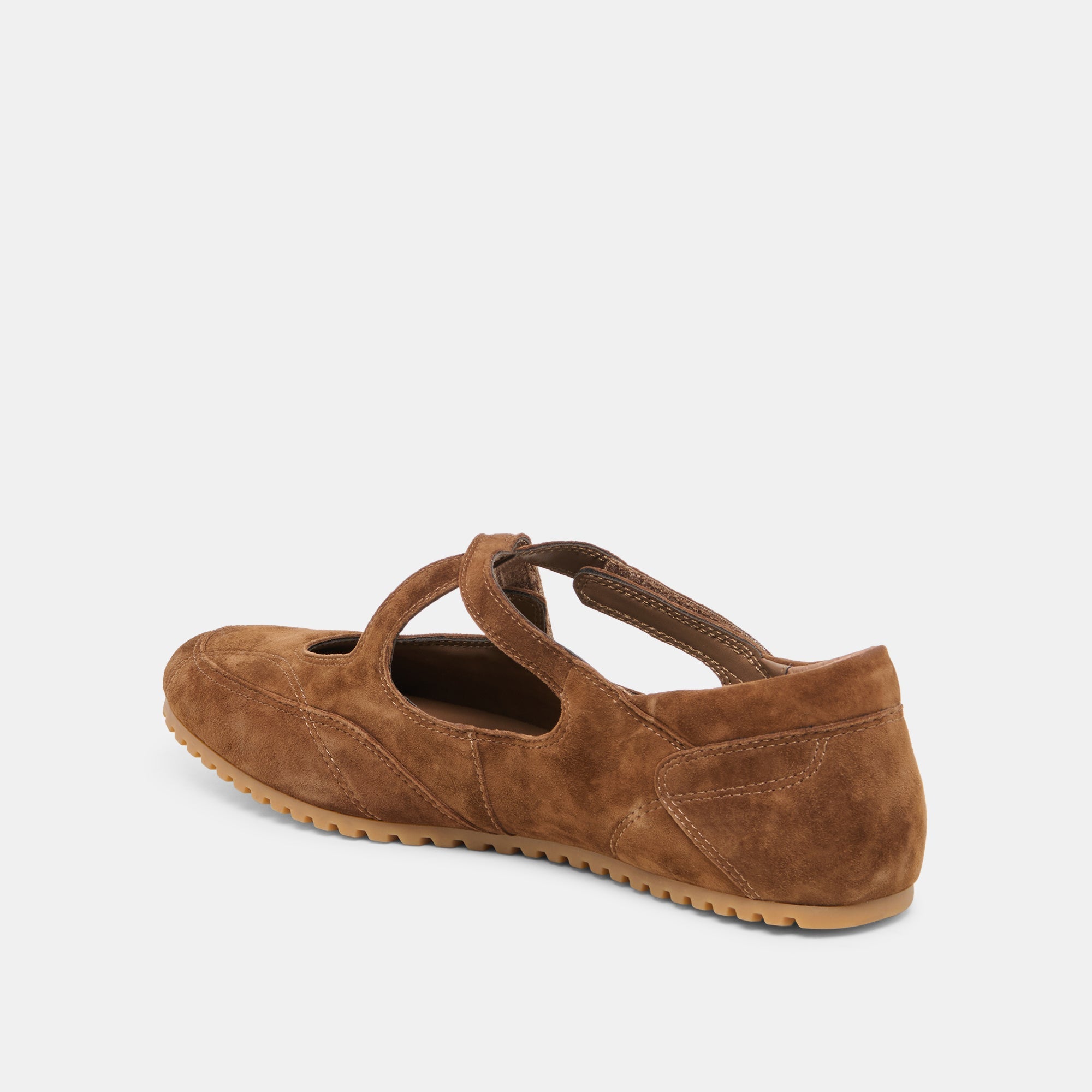 YONO Cocoa Suede Ballet Sneaker Flats / Dolce Vita