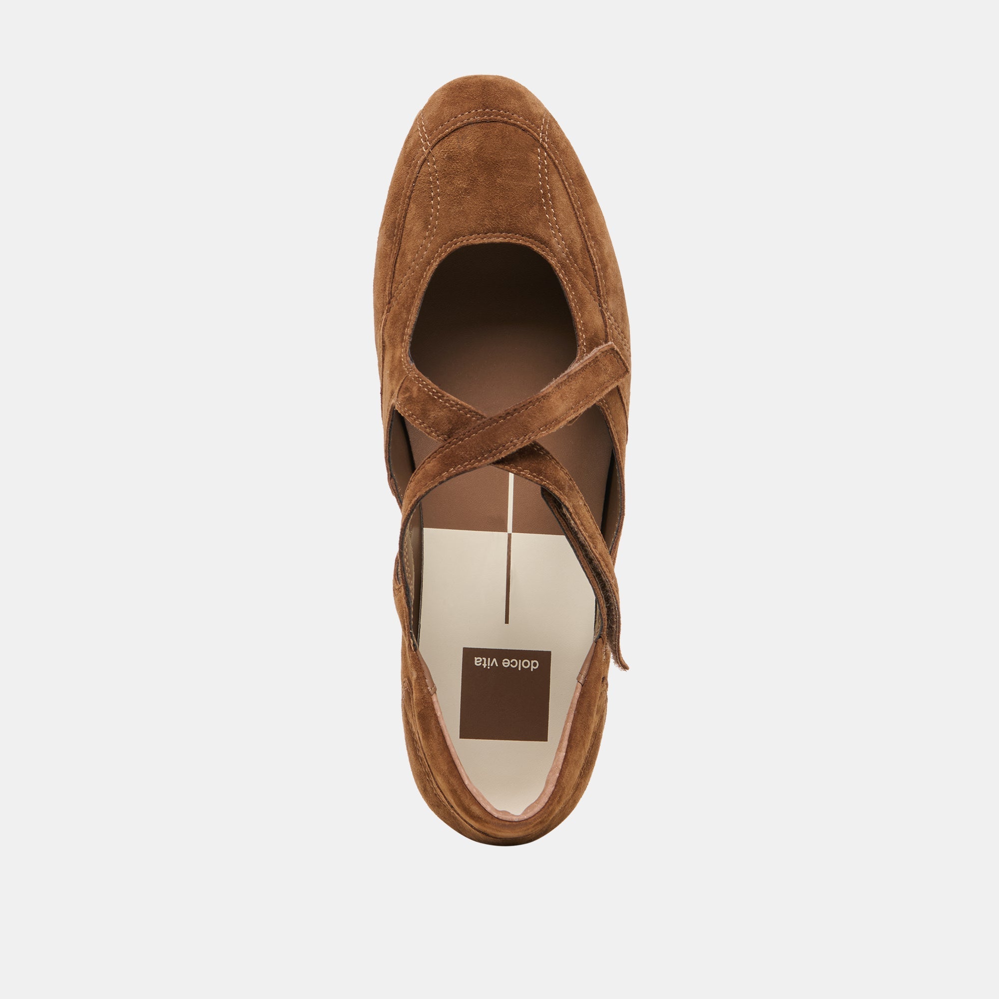 YONO Cocoa Suede Ballet Sneaker Flats / Dolce Vita