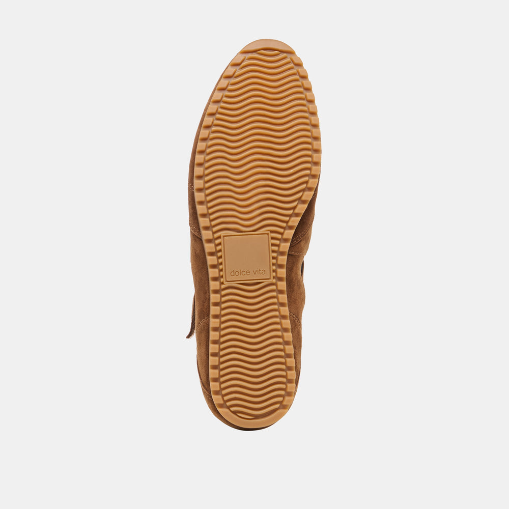 YONO Cocoa Suede Ballet Sneaker Flats / Dolce Vita
