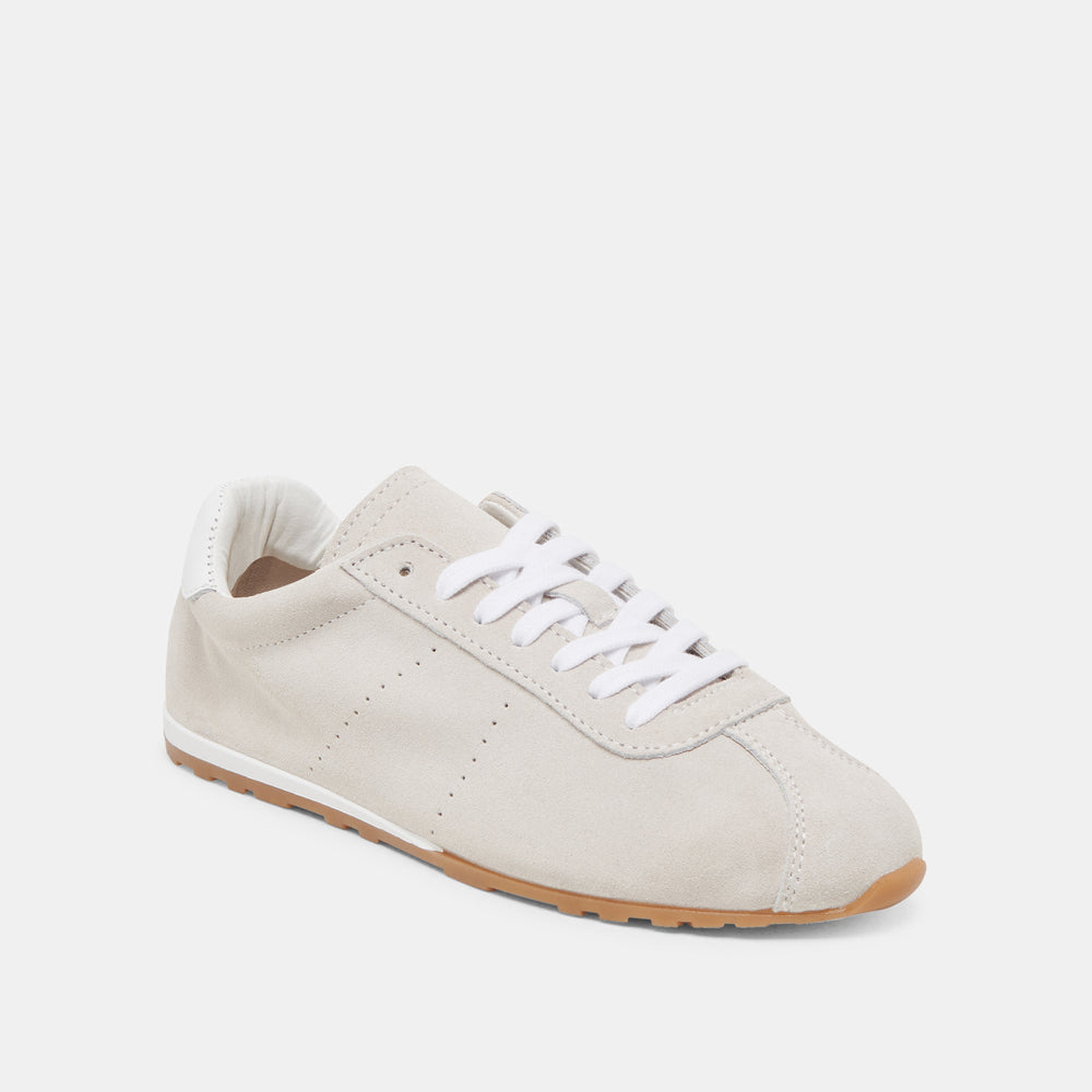 Serina Ivory Suede Sneakers / Dolce Vita