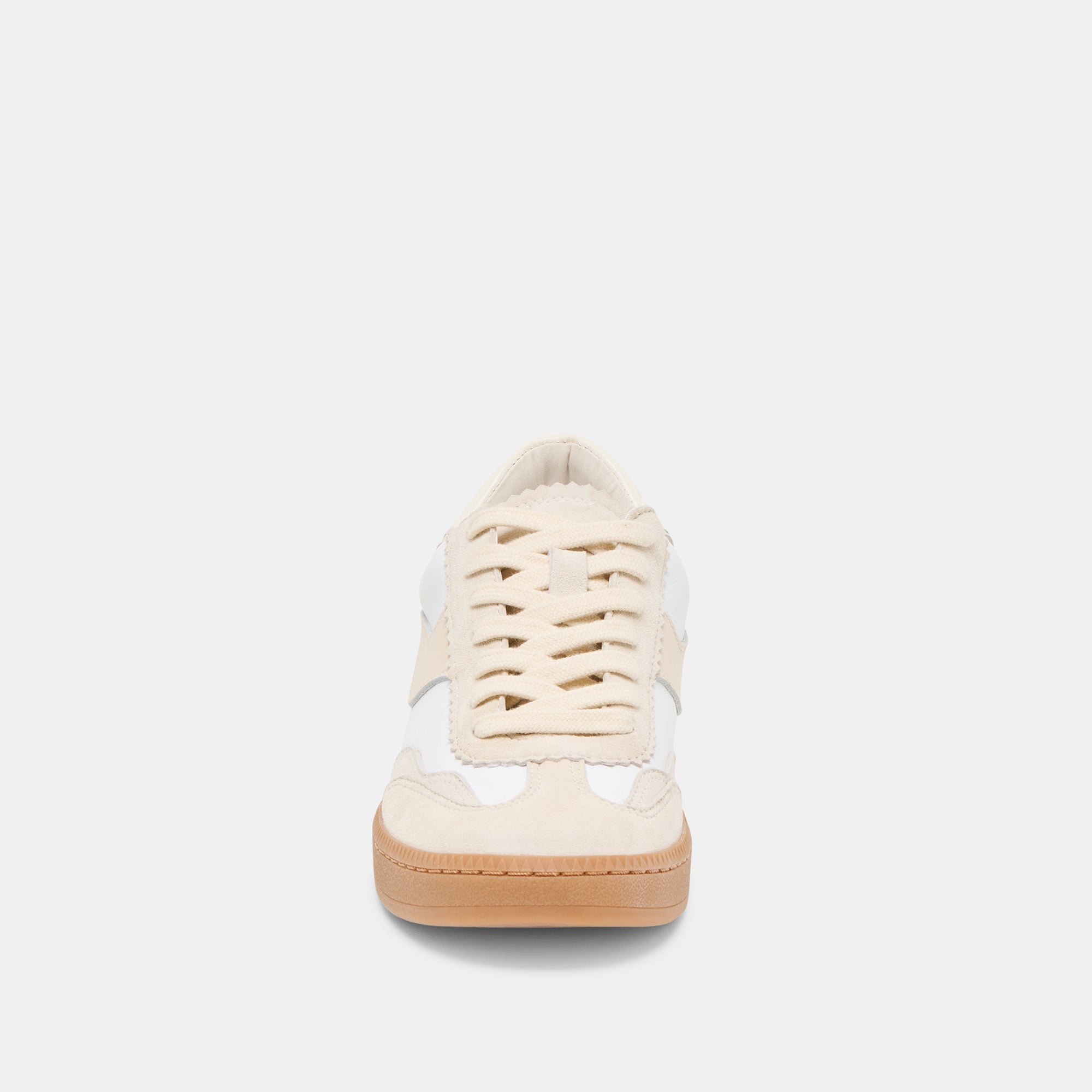 Notice White Dune Nylon Sneakers / Dolce Vita
