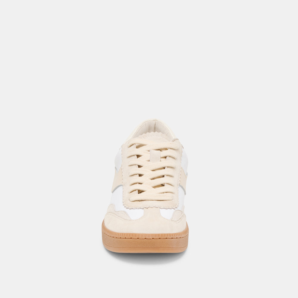Notice White Dune Nylon Sneakers / Dolce Vita