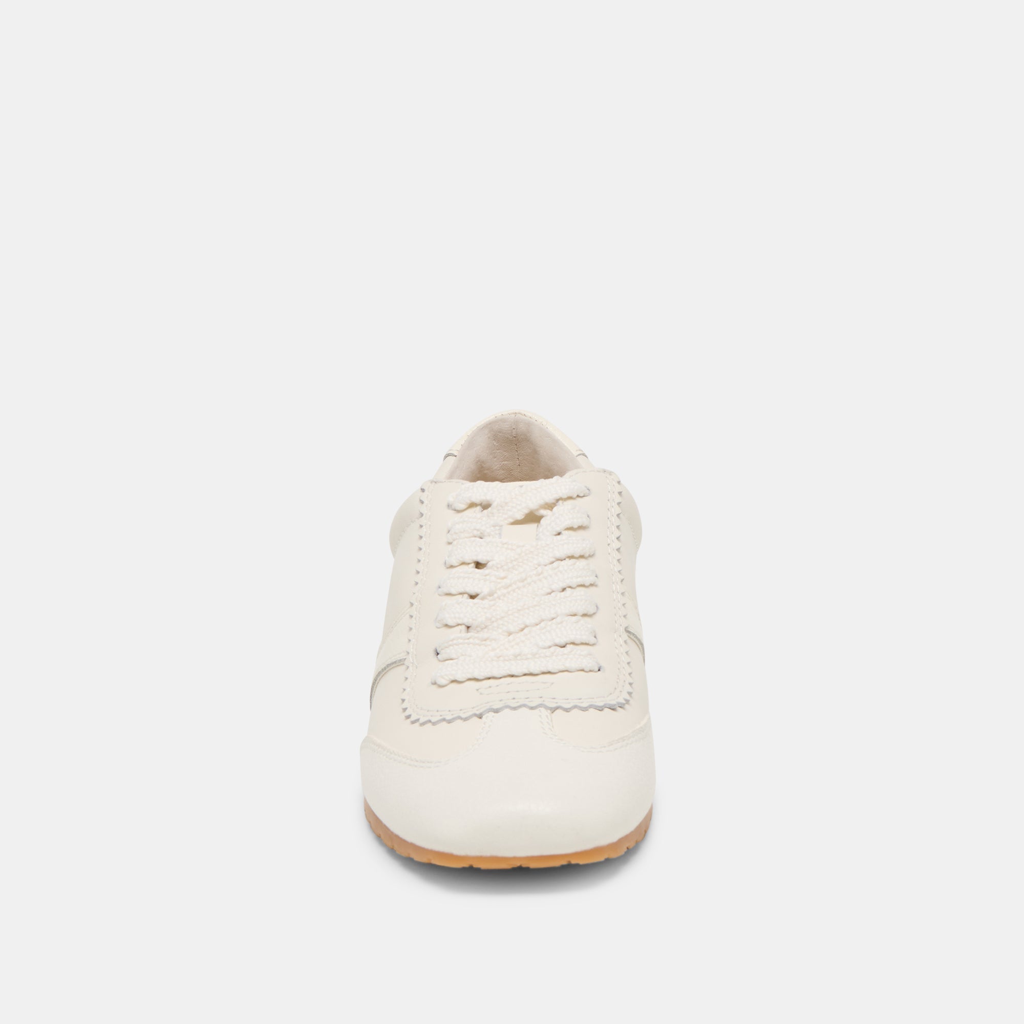 Dorie White Leather Sneakers / Dolce Vita