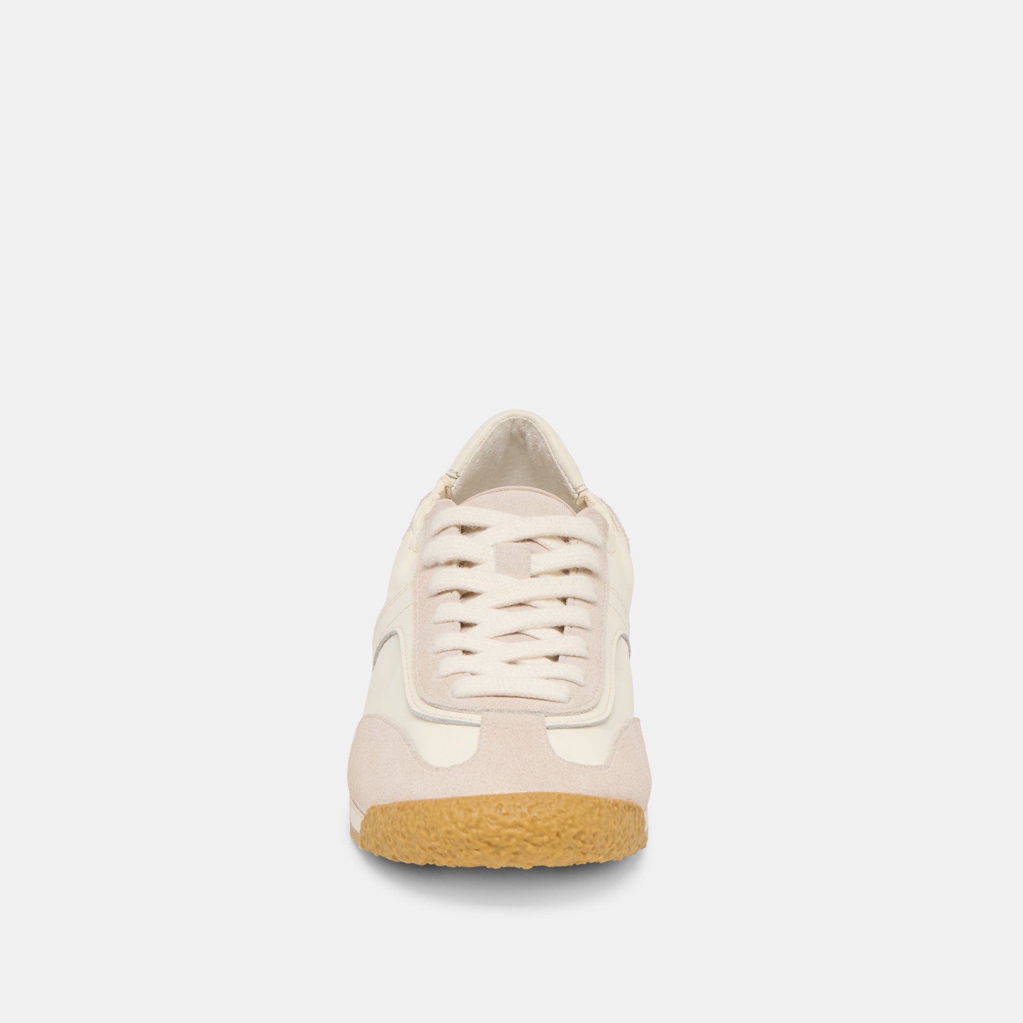 Sariya White Nylon Sneakers / Dolce Vita