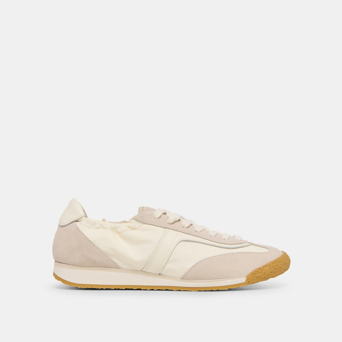 Sariya White Nylon Sneakers / Dolce Vita