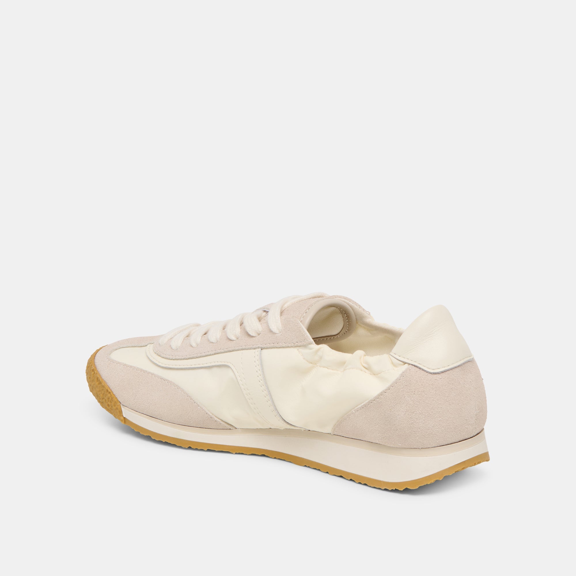 Sariya White Nylon Sneakers / Dolce Vita