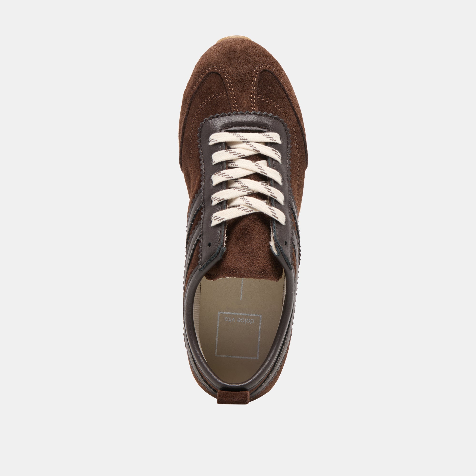Viper Dk Brown Suede Sneakers / Dolce Vita