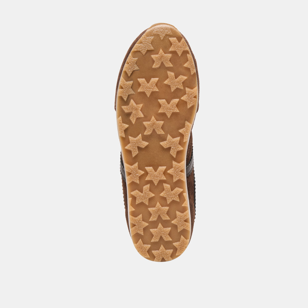 Viper Dk Brown Suede Sneakers / Dolce Vita